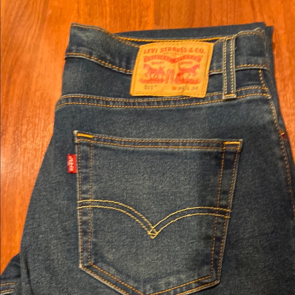 Levi's 511 Blue Denim Jeans